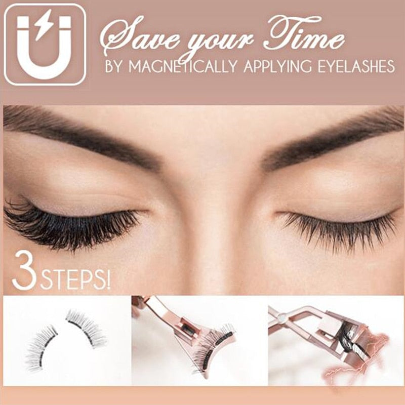 Magnetic Quantum Eyelash Curler & Extensions